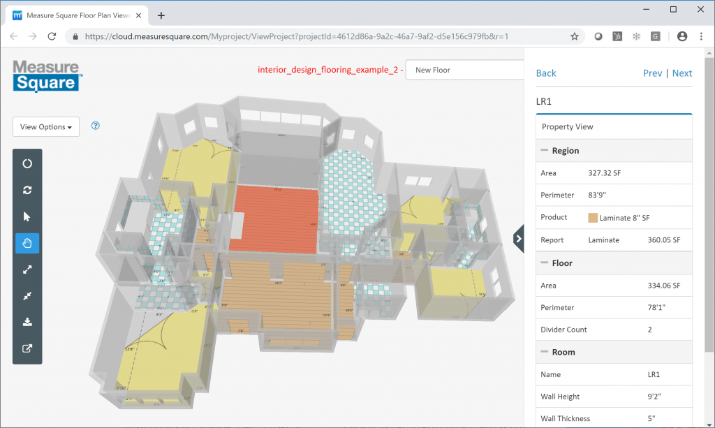 interactive 3d floor plan